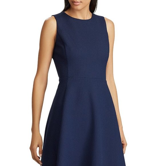 lauren ralph lauren ponte fit and flare dress Lillian West by Justin Alexander Dress 66338 – Alexandra's Boutique main image 1